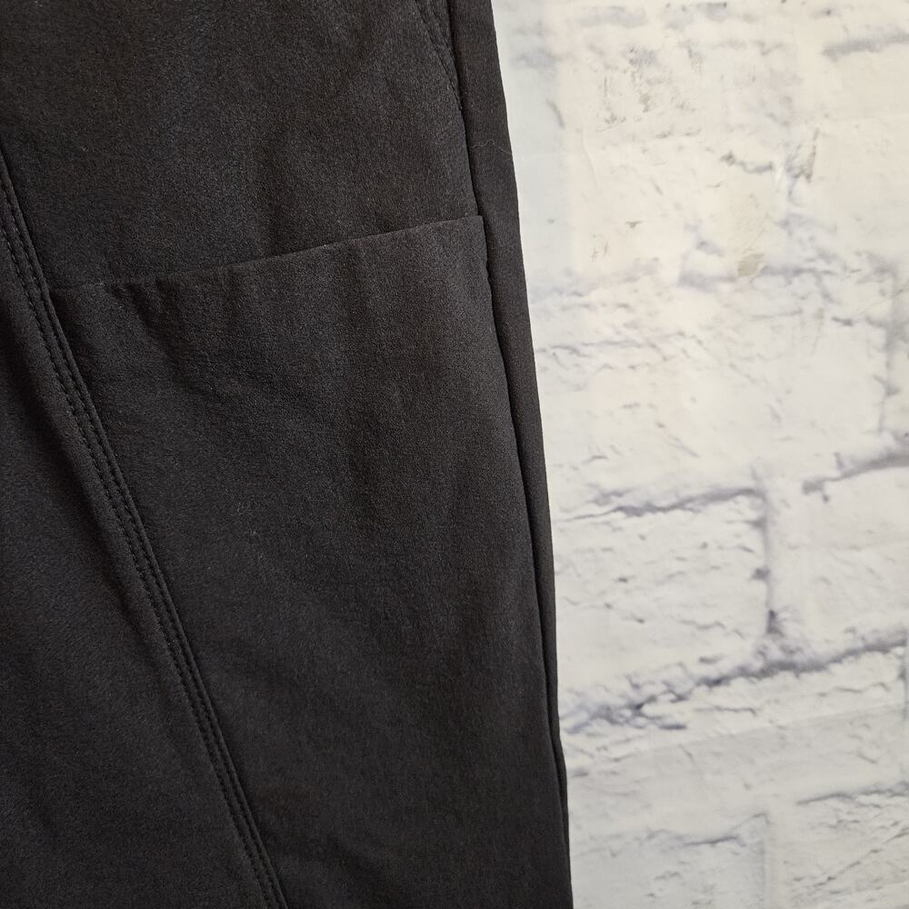 Athleta Women's Pants Avenue Ponte Skinny Knit Stretch Black Size 2 - Picture 3 of 7